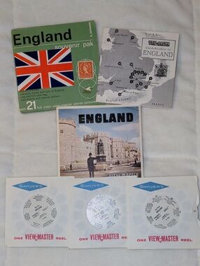 Vintage 1960's England View-Master Reel Pack - 21 Pictures